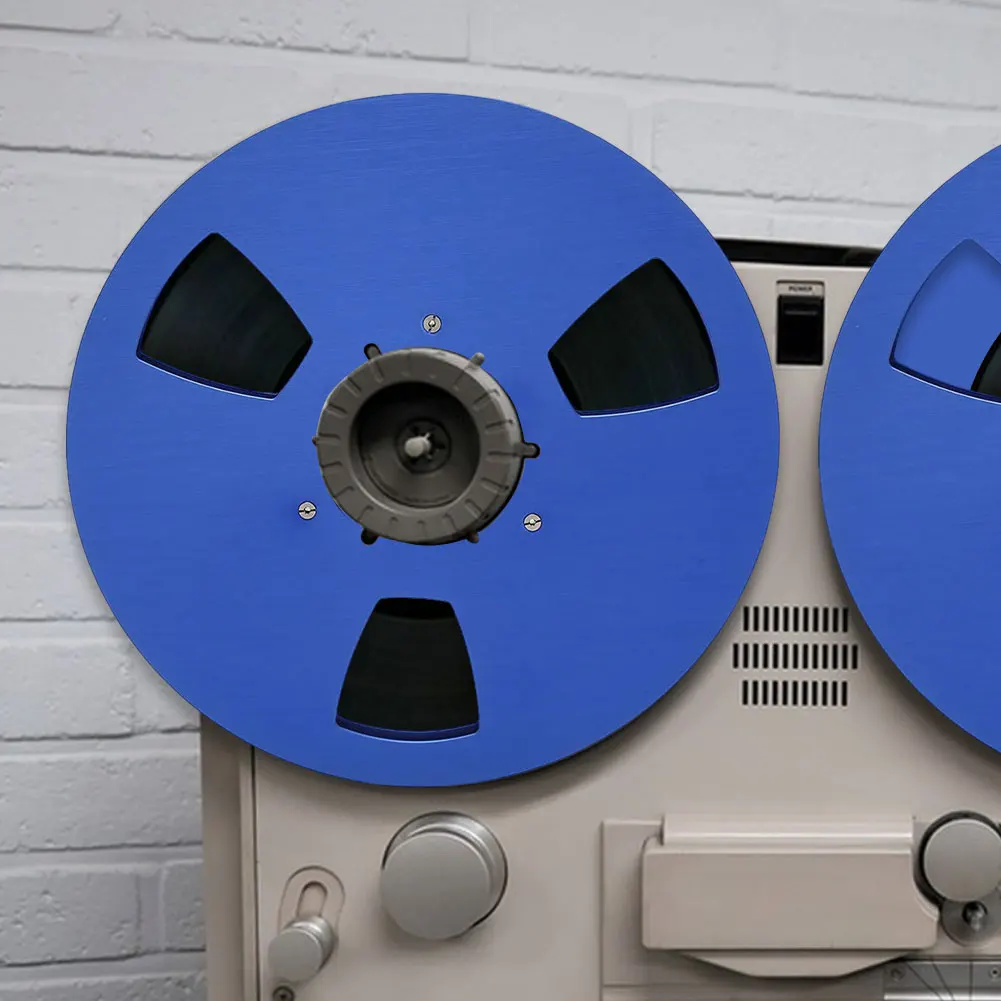 Bobina di nastro vuoto da 1/4 da 10,5 pollici Bobina di nastro vuoto a 3 fori per bobina a bobina Parte di ricambio della macchina di apertura del registratore a nastro