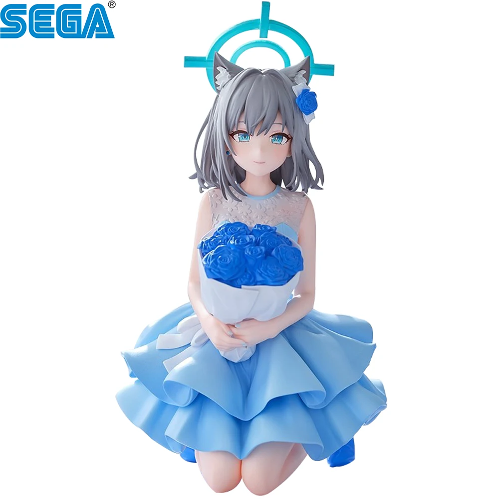 

Original SEGA Sunaokami Shiroko Blue Archive Anime Figure Bishoujo Doll Collectible Model Toy Ornaments