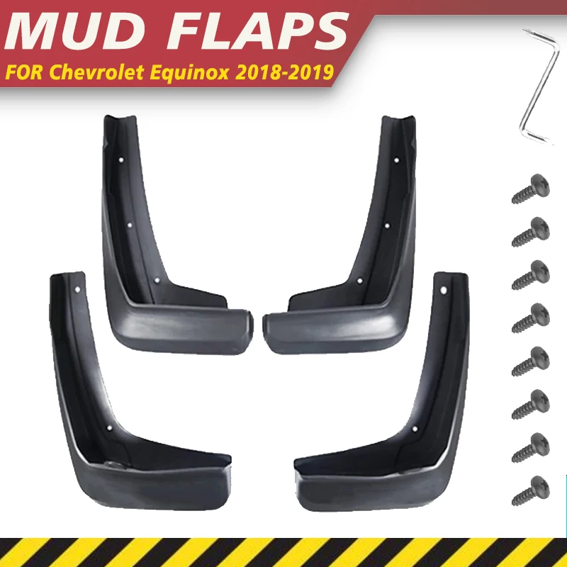 

Mudguards For Chevrolet Holden Equinox 2018 2019 3rd Generation Splash Mudflap Fender Flares Mud Flap Guards Wheel Accessorie