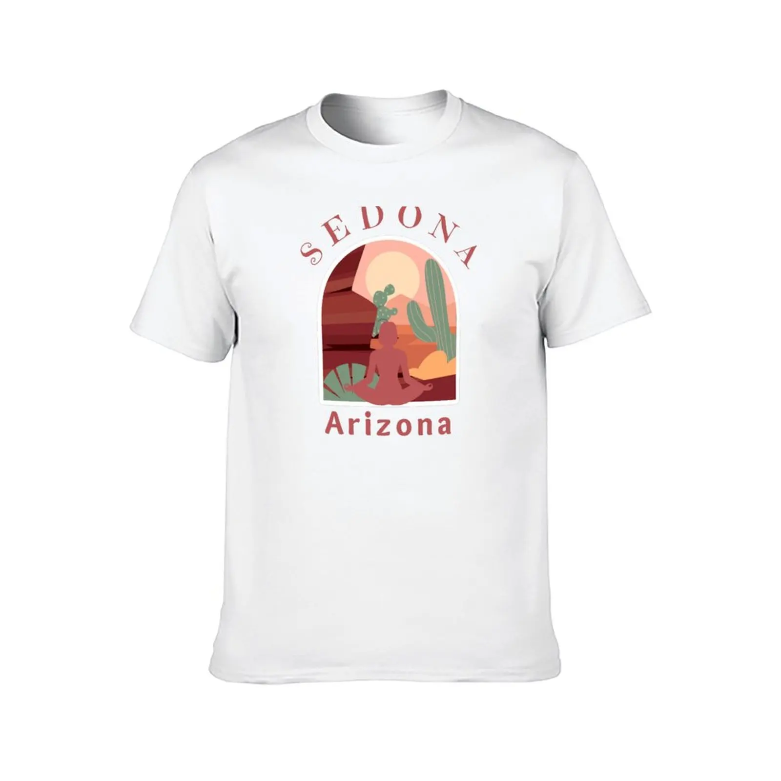 Spiritual Sedona Arizona- Red Text T-Shirt funny gifts graphic t shirts T-shirts man mens fashion