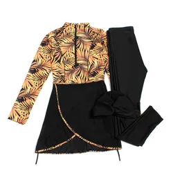 Burkinis musulmanes de cobertura completa para mujeres, traje de baño islámico, traje de baño de playa Hijab, Burkini modesto