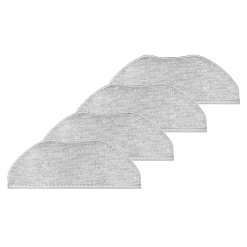 8Pcs Mop Cloth Replacement Parts For Tefal Rowenta X-Plorer Serie 95 RG7975WH RG7987WH Robotic Vacuum Cleaner Spare