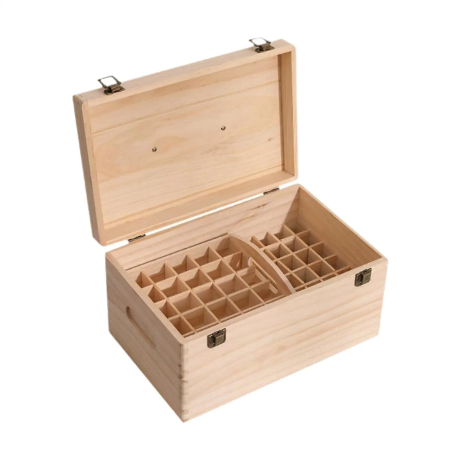 Essential Oil Carrying Case 74 Grids Cosmetic Display Rack for Home