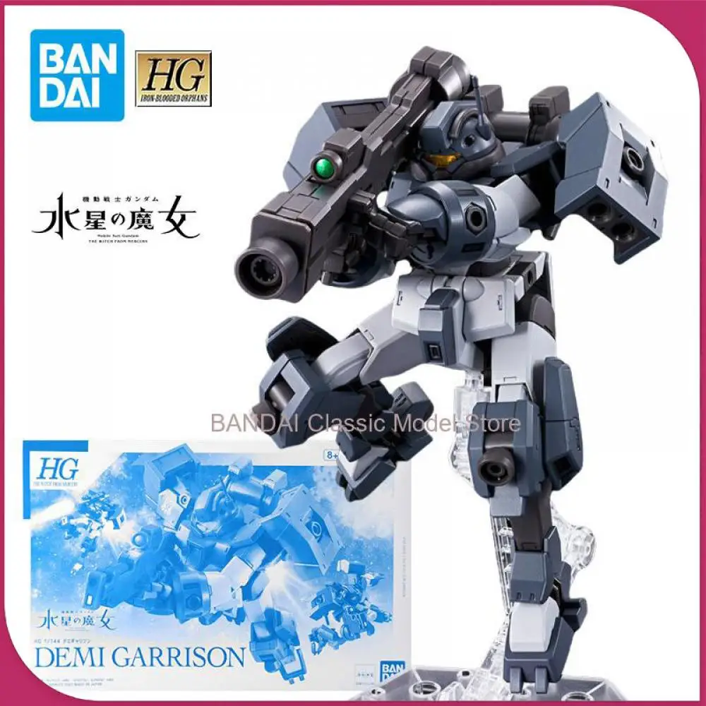 

Bandai TWFM Demi Garrison Gundam Action Figures Mobile Suit Gundam The Witch from Mercury Plastic Model Kit Gifts