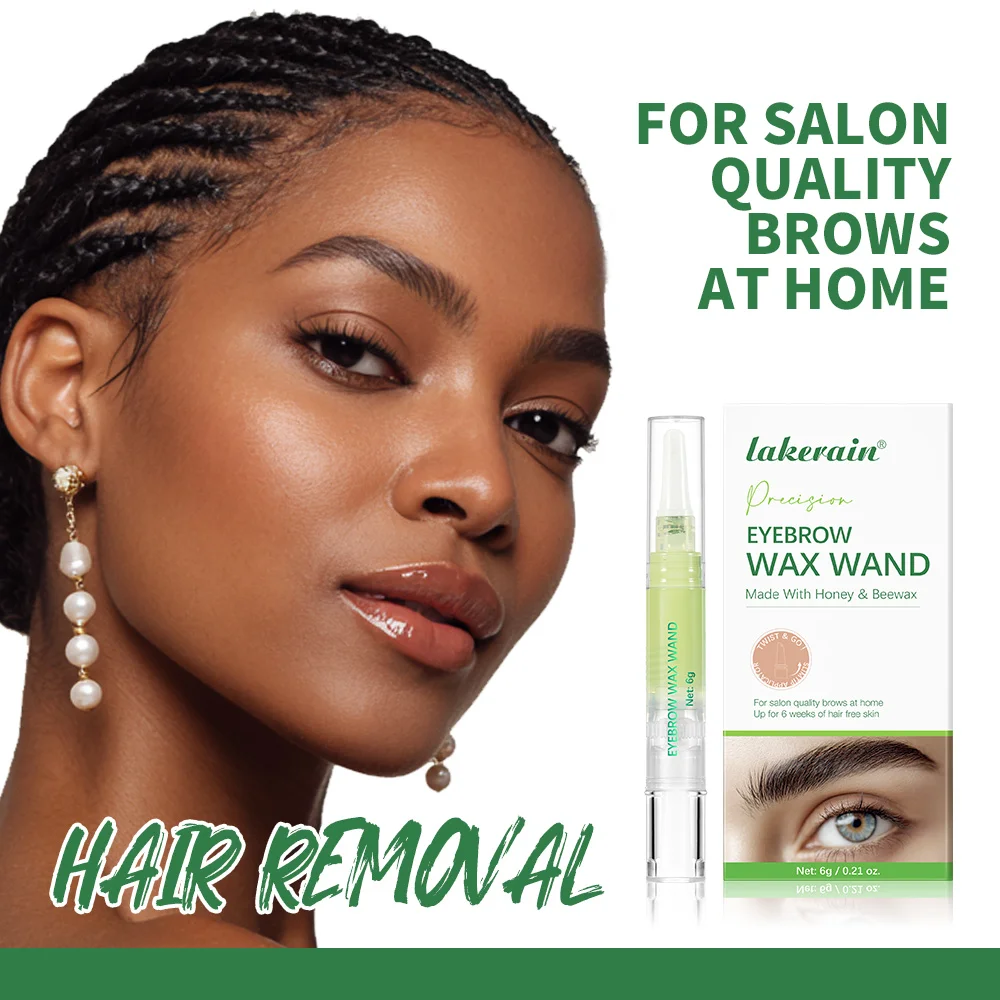 Hair Removal Wax for Eyebrow & Facial  Aftercare Oil Set Gentle Long-Lasting Honey Water-Washable Hair Removal Kit