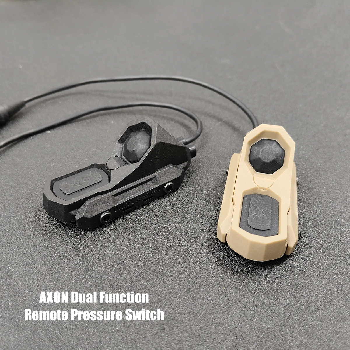 Surefire M300/M600 Taschenlampe mit AXON Dual-Funktion-Fernbedienungs-Druckschalter für 20mm Schiene UNITY Axon Schalter SF Stecker MK KEYMOD – Detail 3