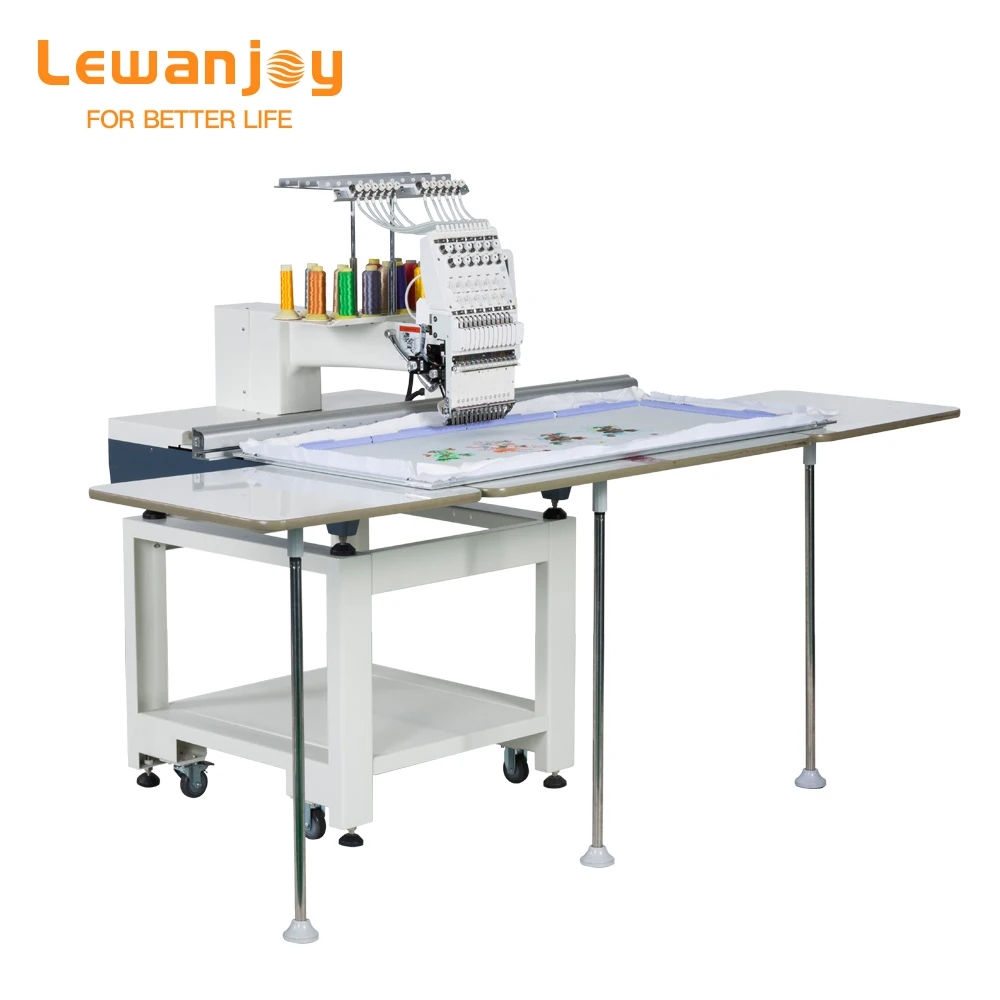 【Hot】500mm*1200mm High Speed Embroidery hine one Head Computerized Large Area Single Head Embroidery hine