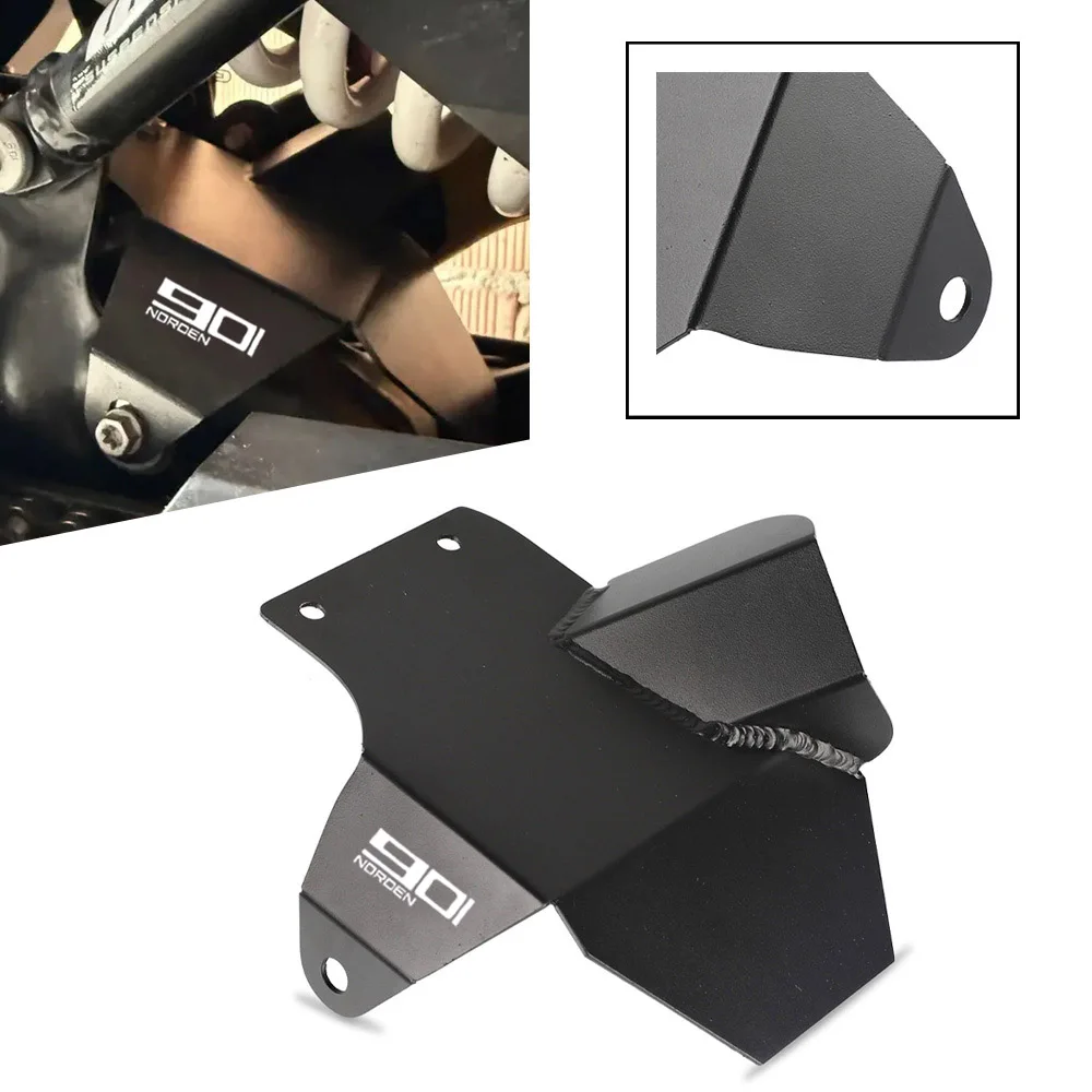 For Husqvarna Norden 901 Norden901 Expedition 2022 2023 2024 2025 2026 Rear Shock Heat Shield Exhaust Pipe Protection Cover
