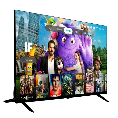 Smart TVs Custom Sizes 32 24 40 43 50 55 65 70 75 85 Inch LED & LCD Android 4K Television with Custom Sizes Televisor