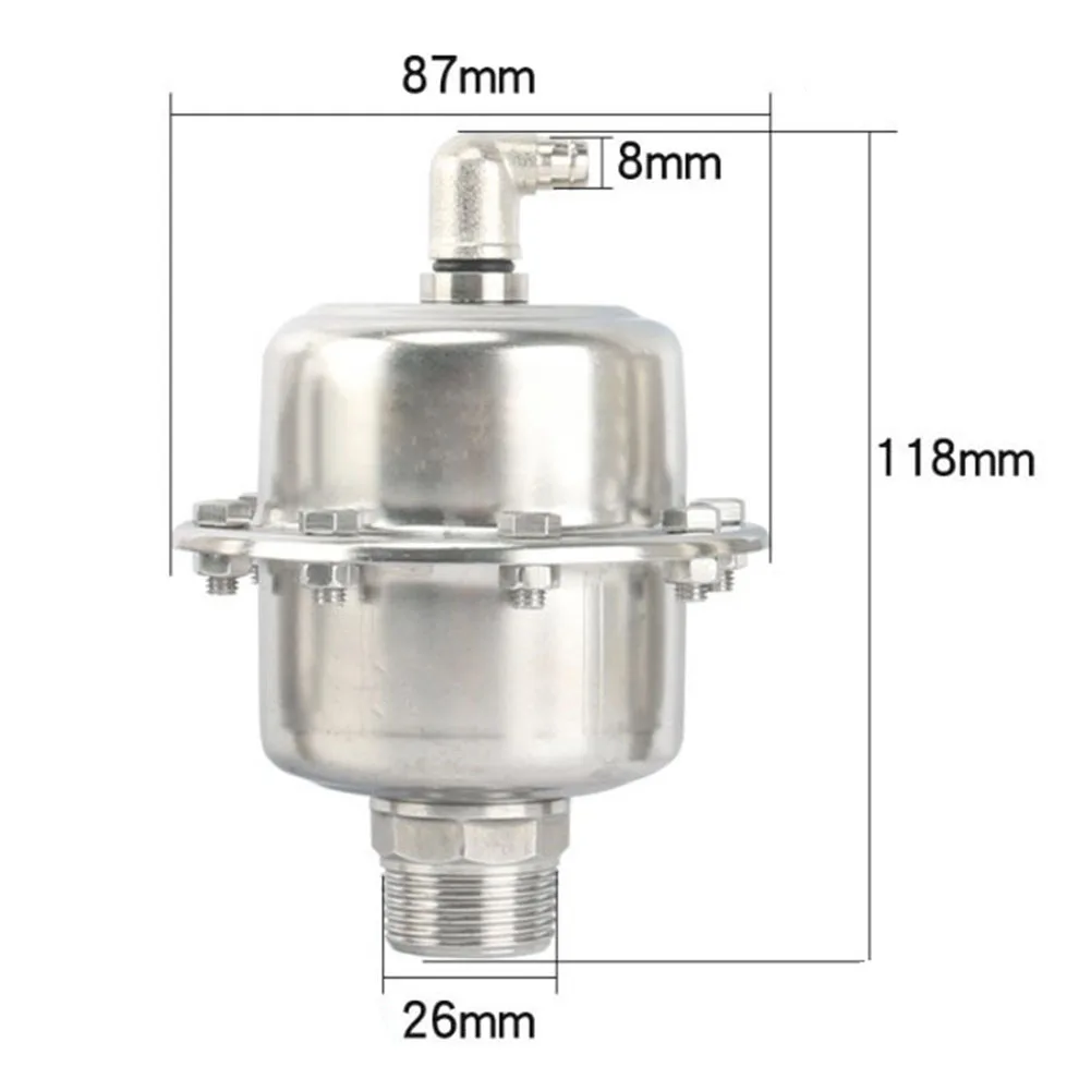 As Shown In The Figure Automatic Air Release Valve 304 Stainless Steel Material Bathroom Installation For Heating Systems
