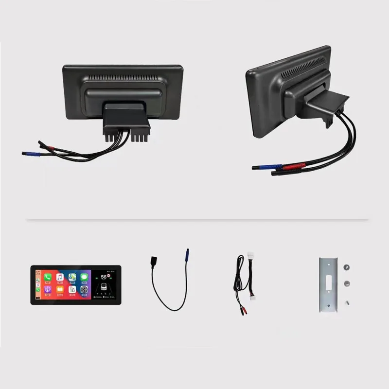 Schermo LCD da 8,8 pollici Wireless CarPlay Androidauto per Tesla Model 3/Y Quadro strumenti per auto Display multimediale Auto HUD