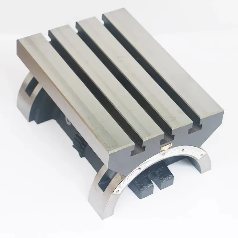 Fresadora Máquina de perfuração Mesa de ângulo ajustável 7/10/12/15/24 polegadas