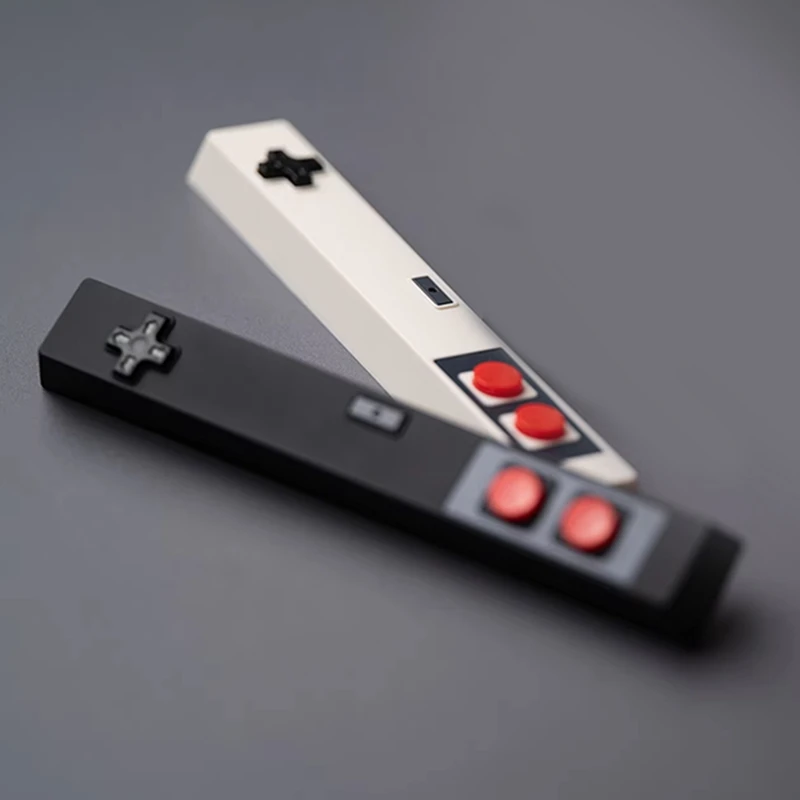 WISH Retro Gamepad Keycap 6.25U Spacebar Artisan Keycap مادة ABS لمفاتيح MX للوحة المفاتيح الميكانيكية للألعاب