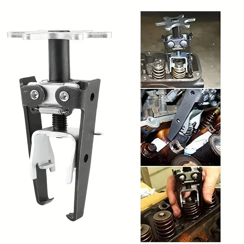 

Инструмент для клапанов двигателя, компрессор пружин верхнего клапана для снятия, установки фиксаторов пружин, универсальный авторемонт