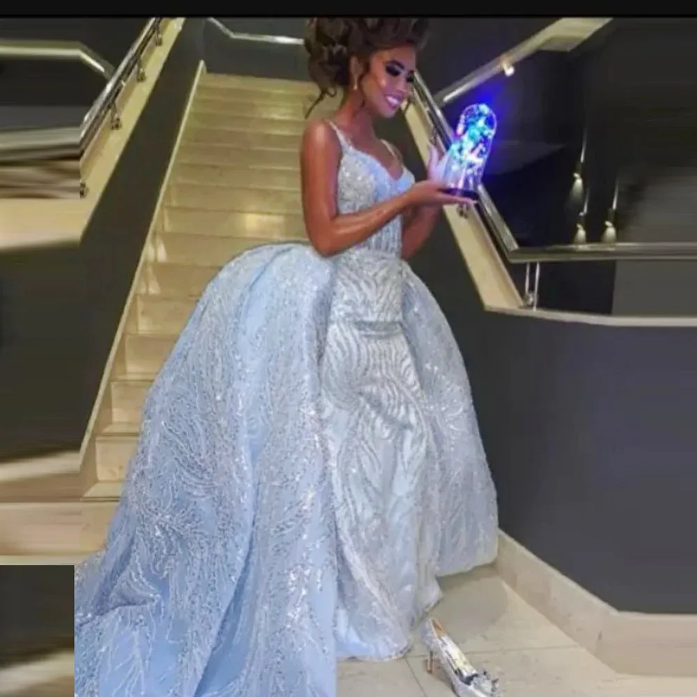 Light Sy Blue Lace … - image