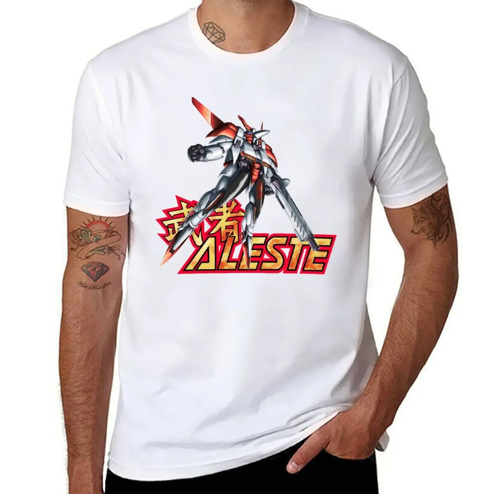 

Musha aleste T-Shirt anime tshirt t shirt custom print T-Shirt