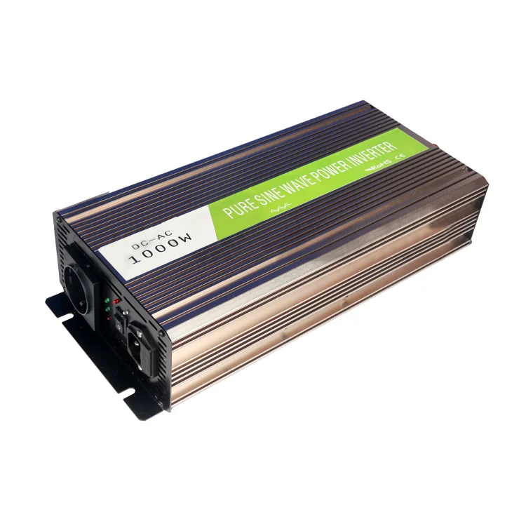 

Made in China High Quality 12V DC to 220V AC Pure Sine Wave 1000W Power Inverter