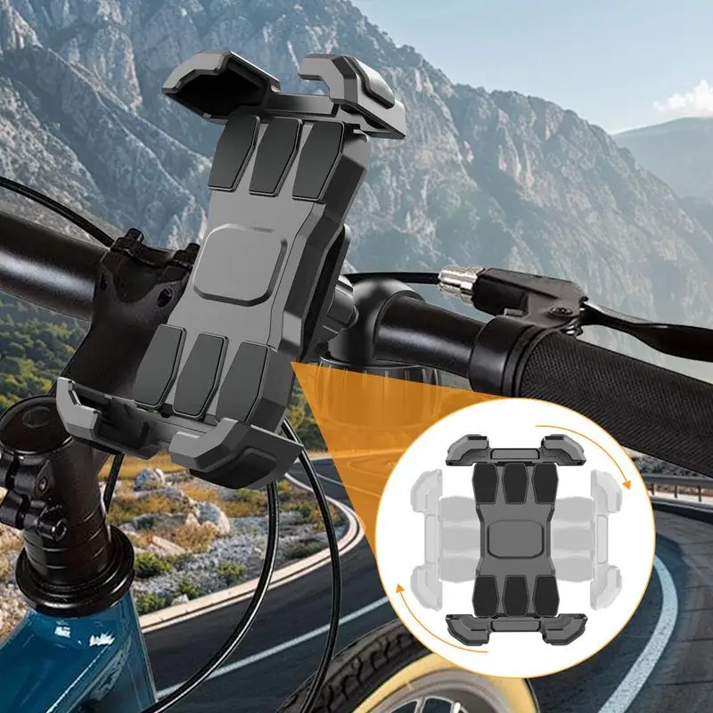 

Motorcycle Cell Phone Mount Shockproof Outdoor Smartphone Stand Scooter Cellphone Holder Portable Smartphone Bracket Motorcycle