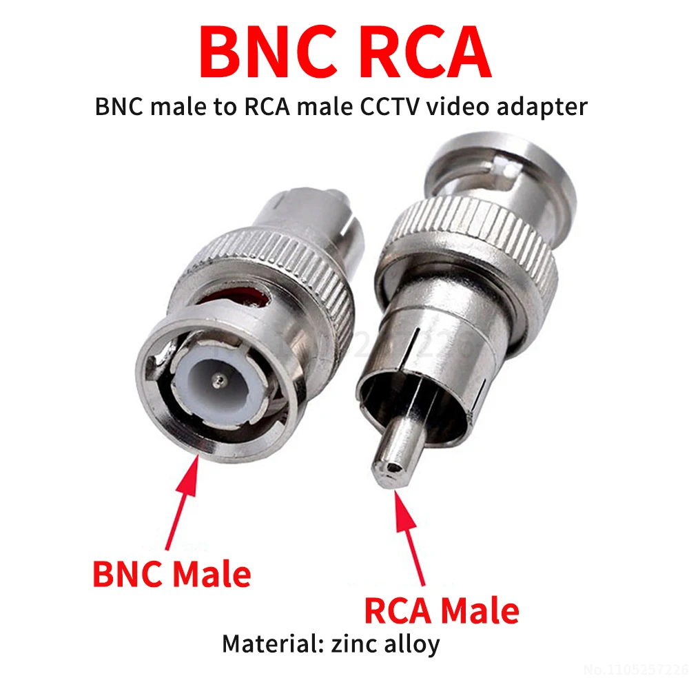 Bnc Male To Rca Mal…