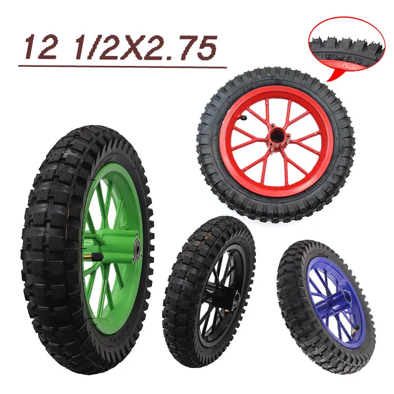 12.5x2.75 Tire 12 1/2x2.75 Pneumatic Tire Inner Tube for MX350 MX400 Scooter 49cc Motorcycle Mini Dirt Bike Tire