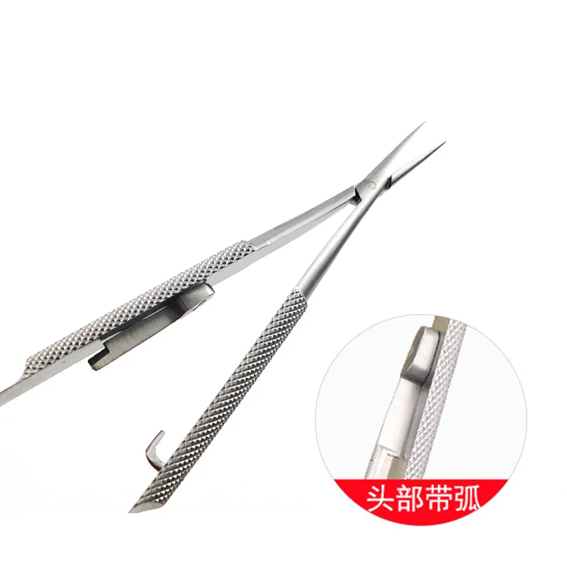 12.5-18ซม.ล็อค Castroviejo เข็มผู้ถือ Dental Forceps Ophthalmic เครื่องมือผ่าตัด