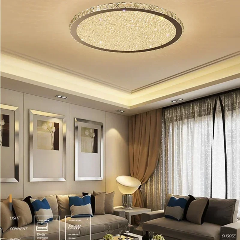 Hot Sale Chandelier Lighting Household Chandelier New Design Wire Cutting Style Round Lamp Remote Control Made in China