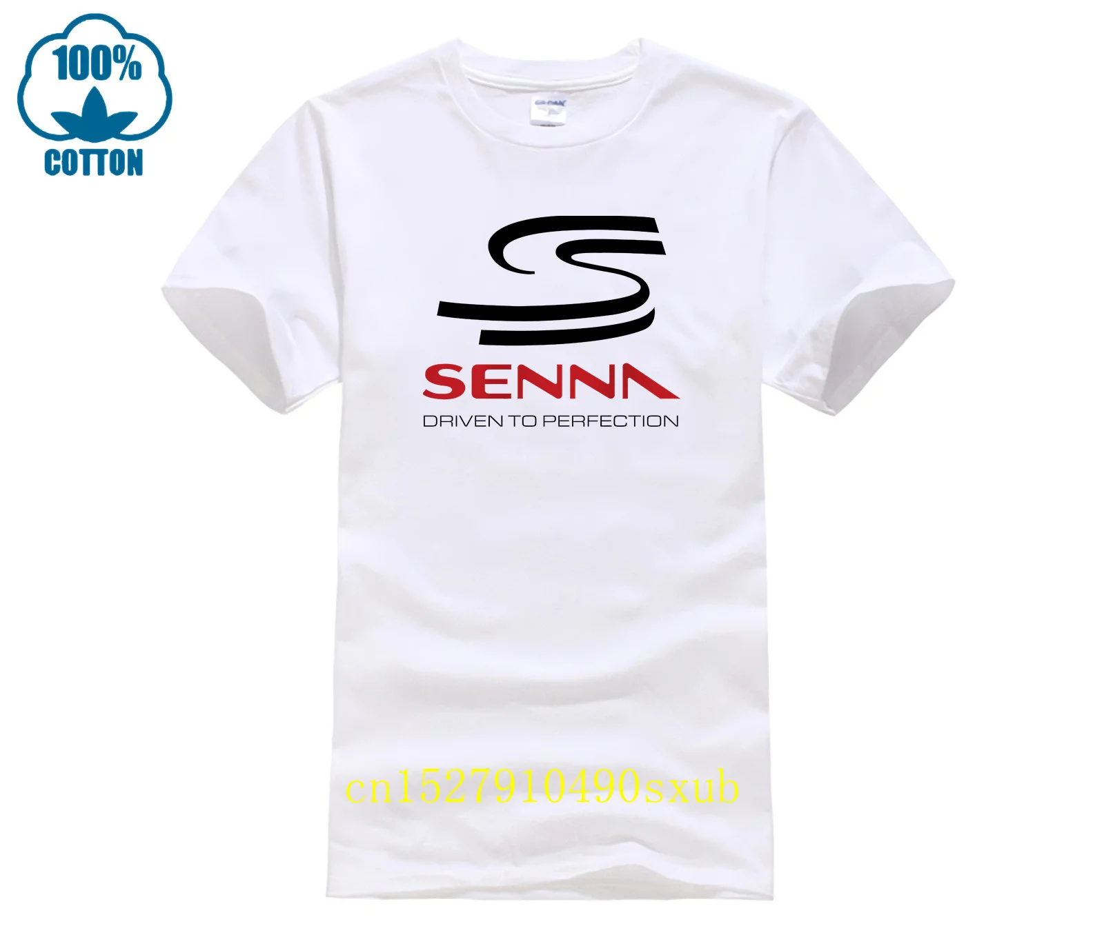 tシャツ-アイルトン・セナ-ブラジル-完璧に駆使される伝説のドライバー-ピロタ-モーダ