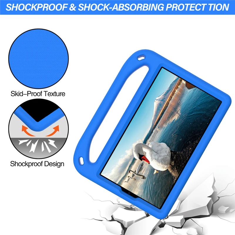 For Samsung Tab A7 Lite T220/T225 8.7 Inch 2021 Children's Shockproof Portable Handle Bracket Protective Cover