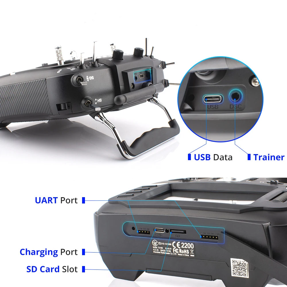 RadioMaster TX16S MKII MAX With AG01 Full CNC Hall Gimbals Transmitter Remote Control ELRS 4in1 Support EDGETX OPENTX Pre-order