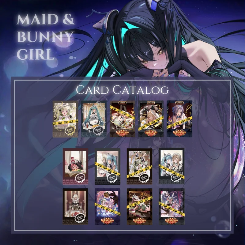 

In Stock Original Nikke Maid Bunny Girl Series Polaroid Card Blind Bag The Goddess Of Victory Merch Anime Collection Card