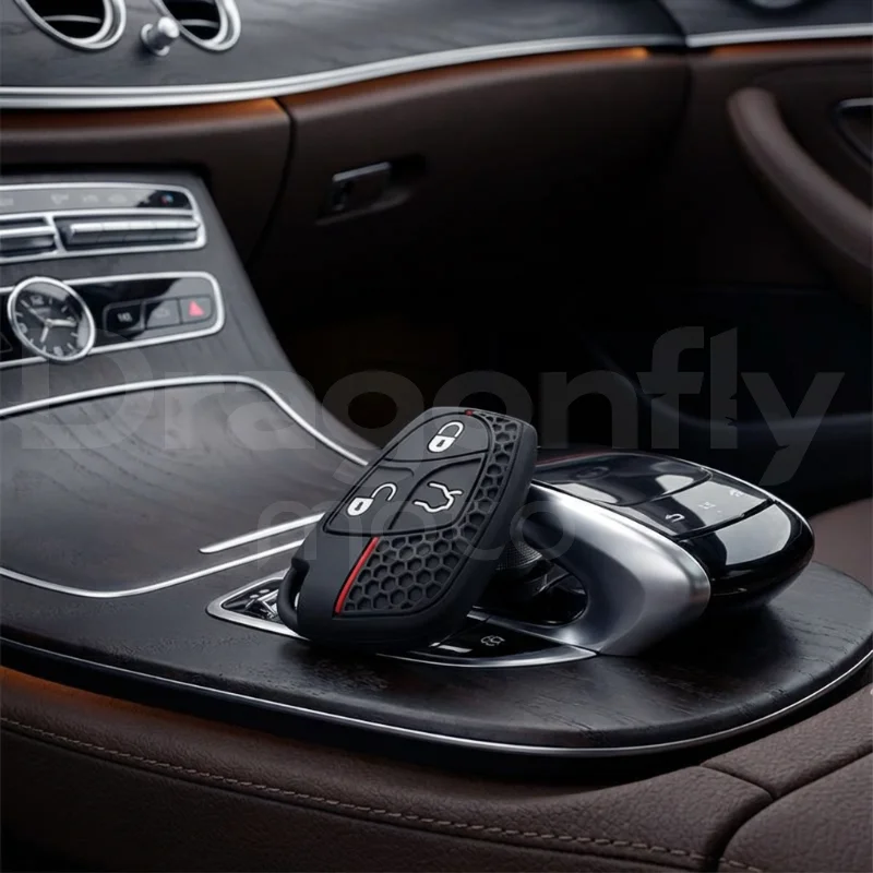 

Silicone Car key cover Case For Mercedes Benz C B E Class W203 W211 W204 YU BN CLS CLK
