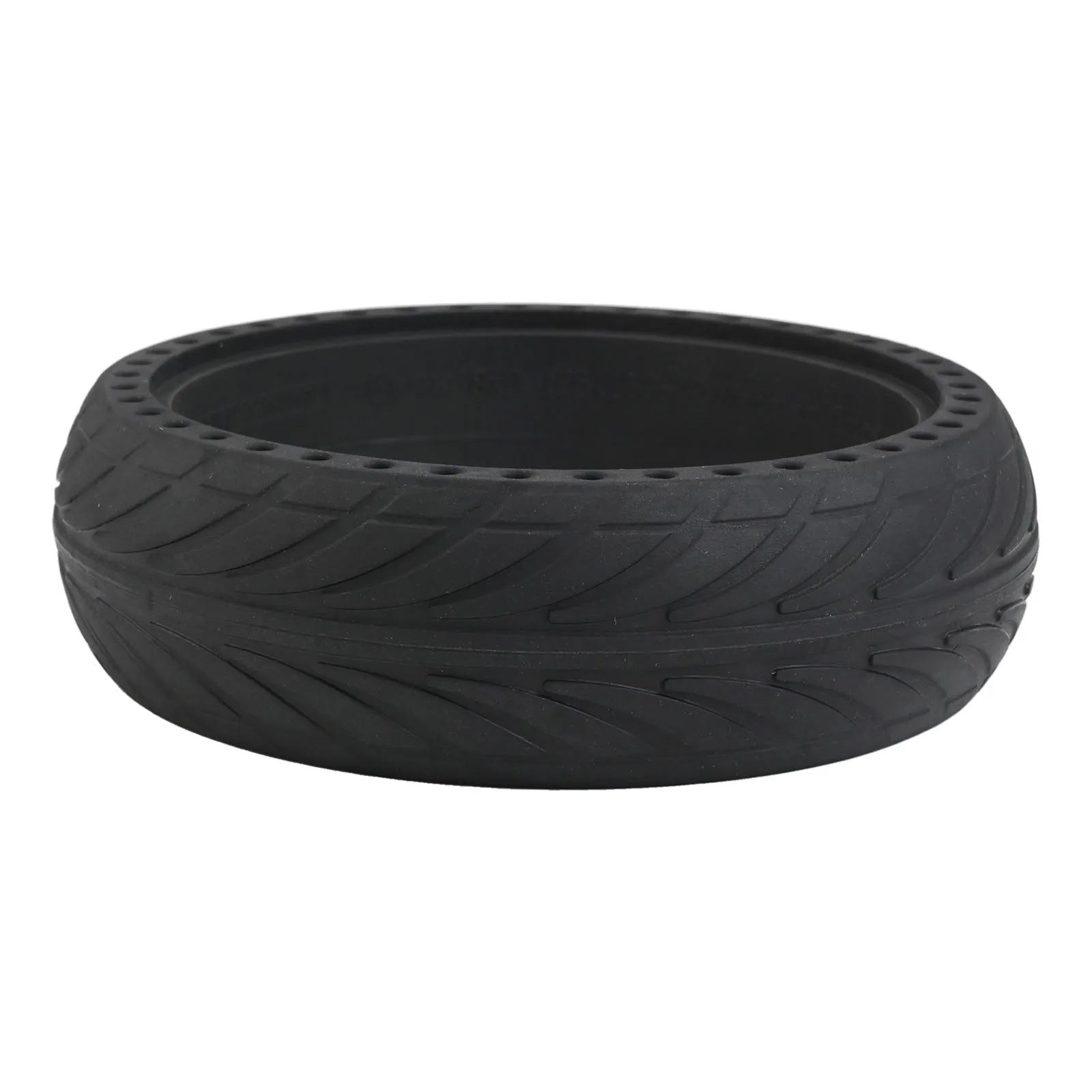 8 Inch Solid Tyre Replacement Accessory 18.5*5cm 8x2.125 Tyre Maintenance-Free Design Puncture Resistant Daily Use