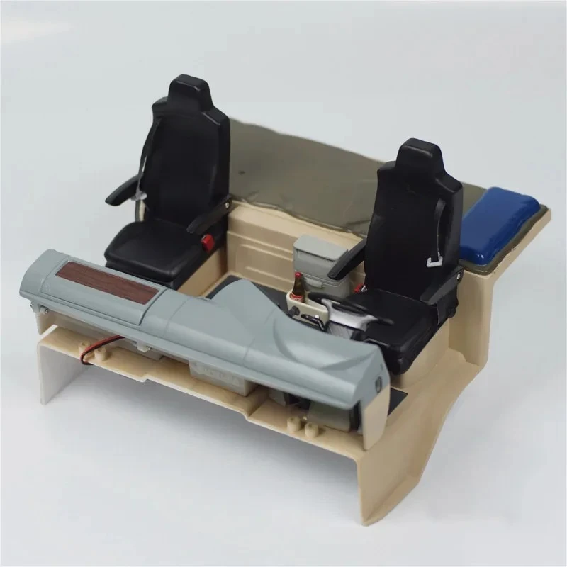 1set Simulation Center Console Interior for 1/14 Hercules RC Truck Scania R620 R470 Diy Parts