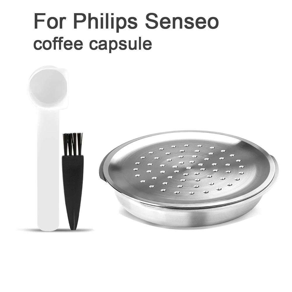 icafilas Reusable Coffee pod For Dolce Gusto For cafissimo For Delta Q For Philips Senseo For Nespresso Filter