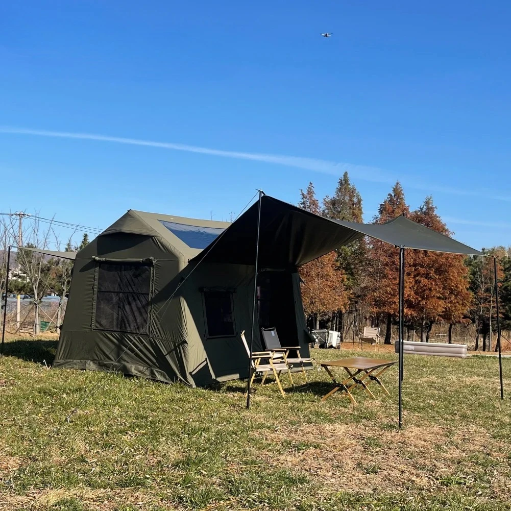 

TOURUS 8.1 Square Meters Ten with a 9.5 Square Meters Canopy Oem Wholesale Cheap Insulated Camping Tent For Sale