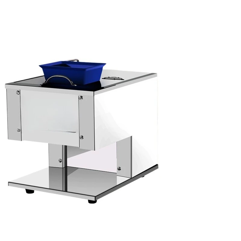 

Electric chicken fillet cutting machine, chicken chop slicer, chicken breast shredding machine, automatic small