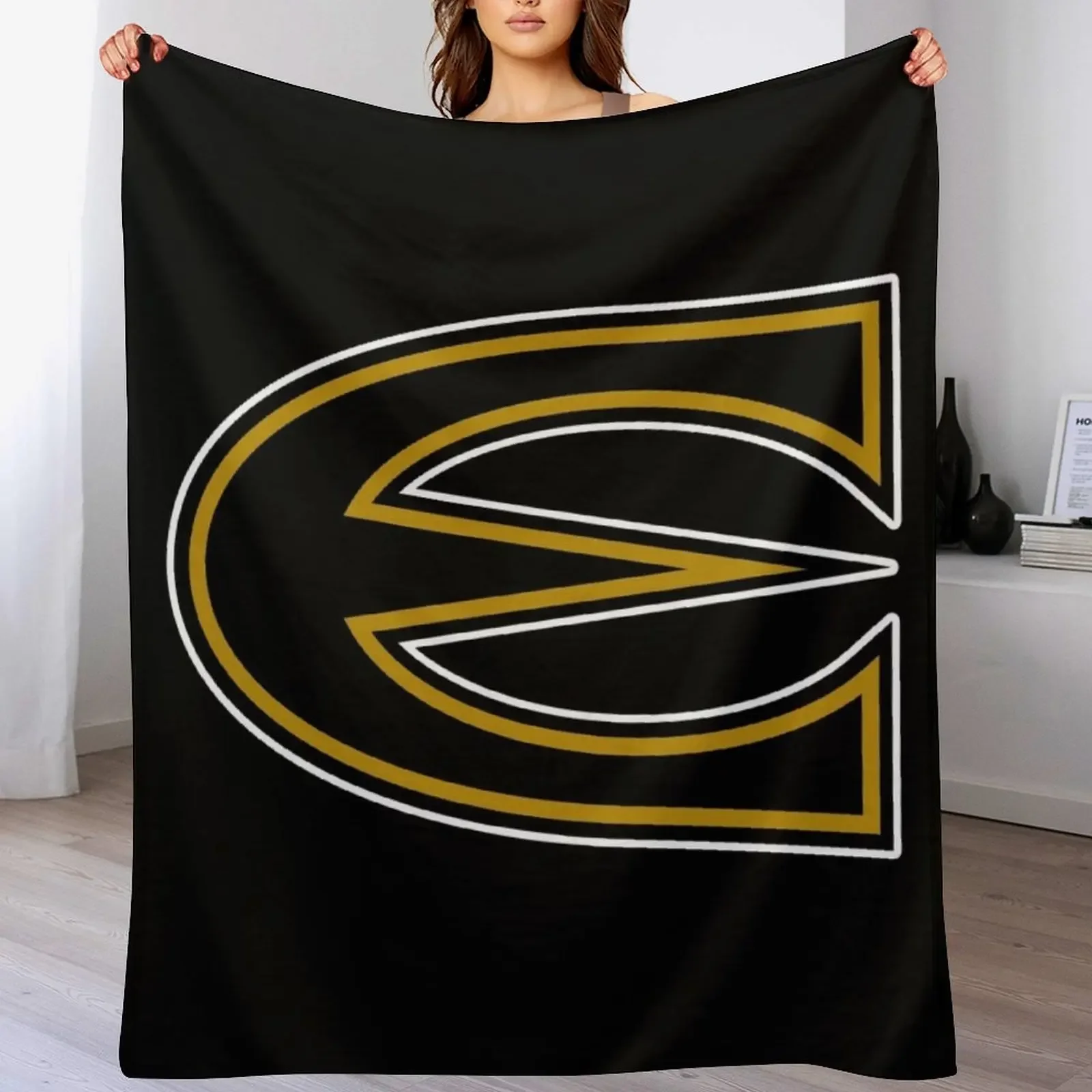 Emporia State Hornets Throw Blanket For Decorative Sofa Soft Plush Plaid Sofa Throw Hairys Blankets