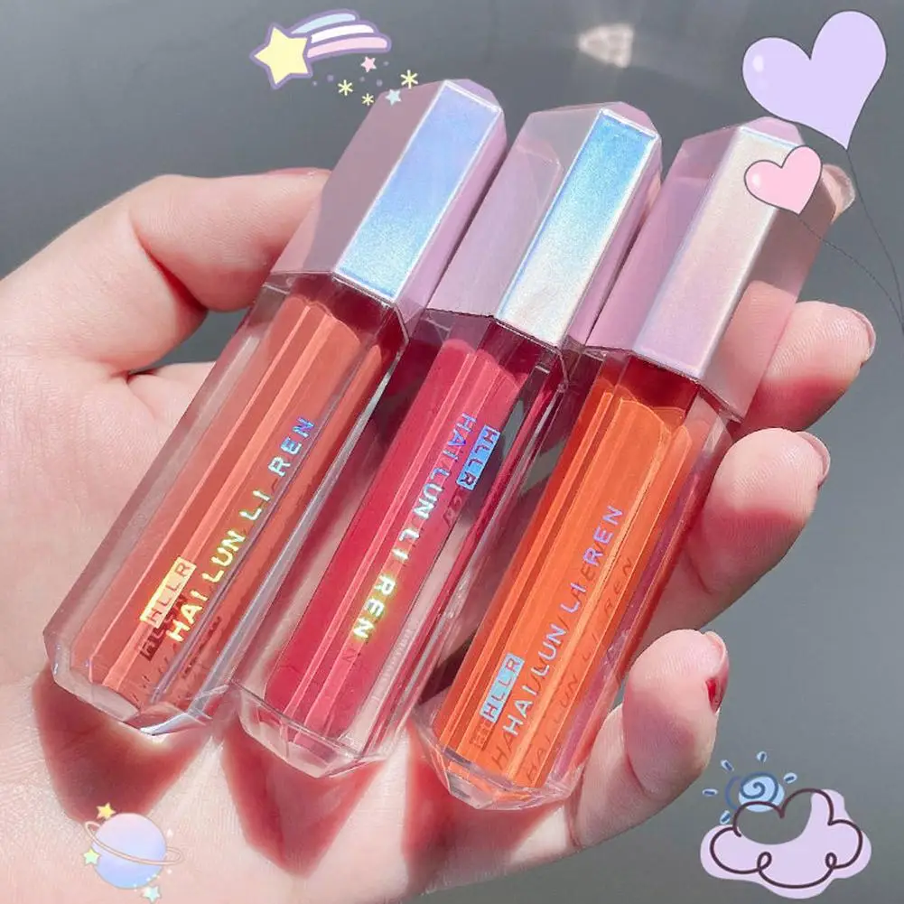 Daily Lip Care Oil Moisturizing Lip Tint Velvet Long-lasting Liquid Lipstick Jelly Plumping Matte Lip Stain Makeup