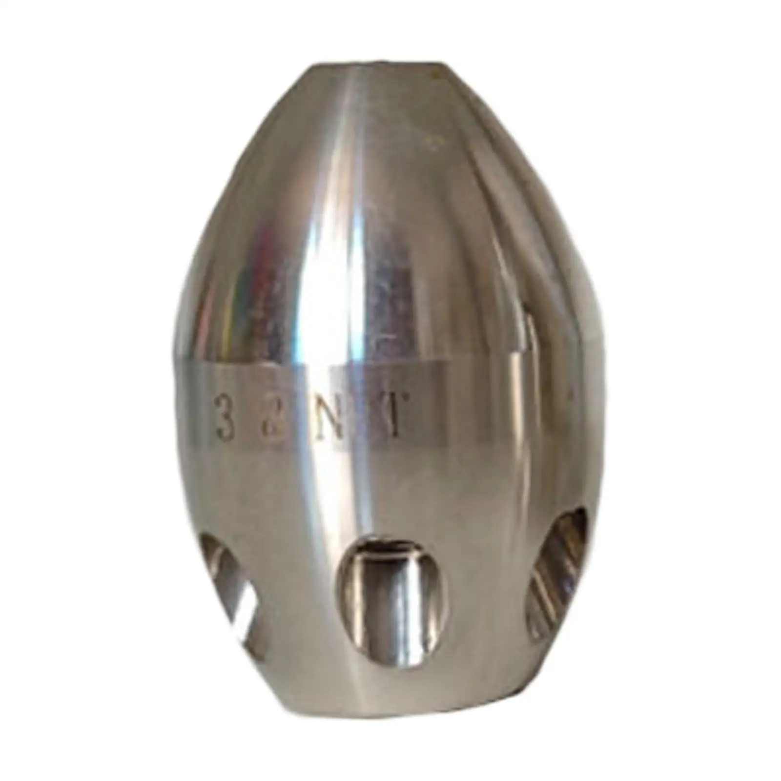 

Portable Stainless Steel Jet Cleaning Nozzle High Pressure Hose Spray Head Quick Connector for Sewer Drain Maintenance