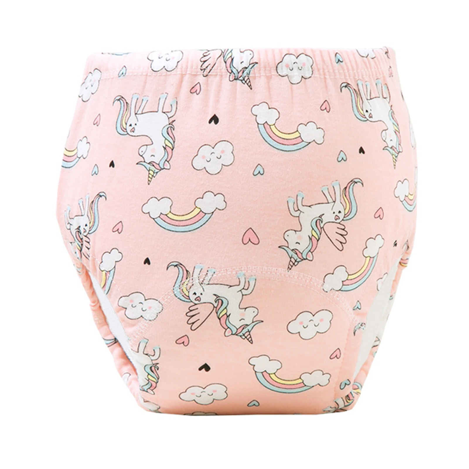 Children One-piece Diaper Reusable and Washable Suitable for Boy Girl Wear