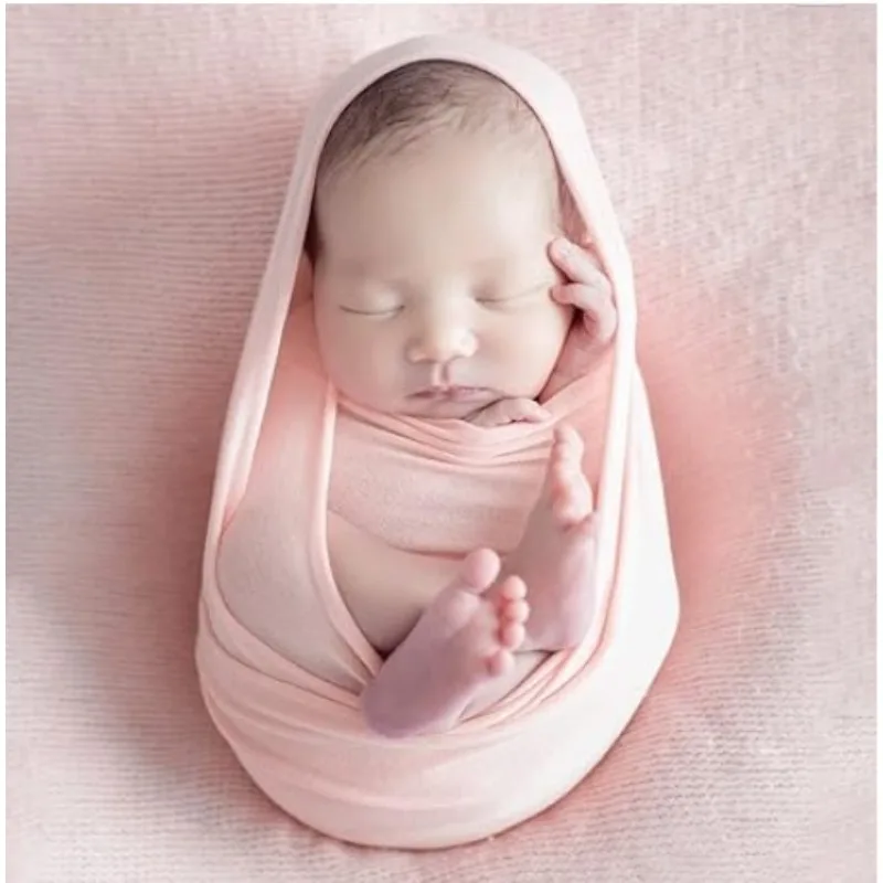 

Пеленание для детской фотосессии — супермягкое эластичное одеяло для новорожденных — студийное качество, реквизит для новорожденных Fotgus