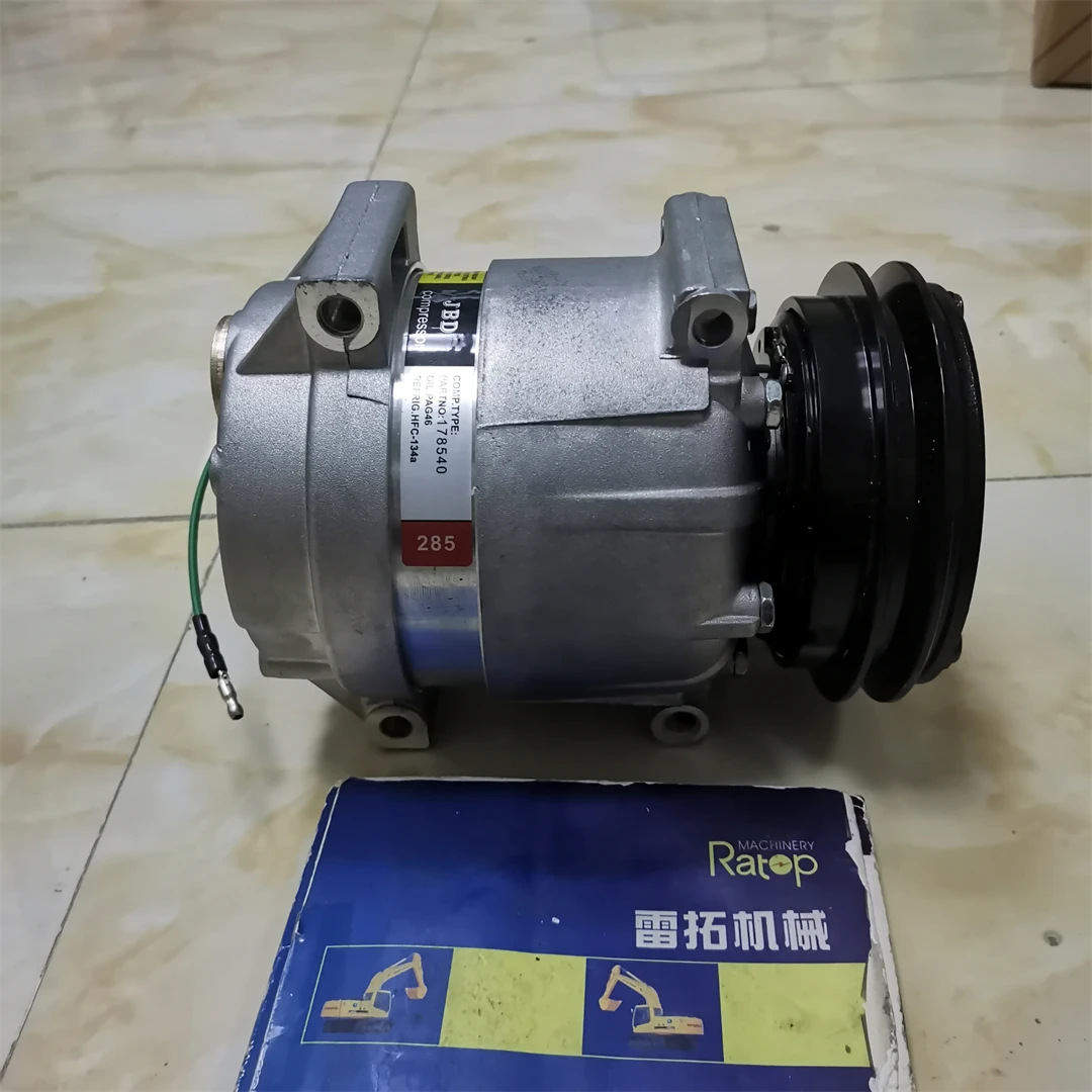 

11Q6-90040 A/C COMPRESSOR 11Q690040 Air Conditioning Compressor For R310LC-9 R220-9S R250-9 R140LC-9 R300-9