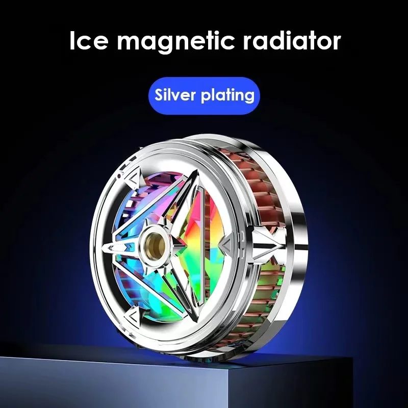

Magnet Cell Phone Cooler For Gaming Mcseape Peltier Cooling Fan Max Tape Refrigerator For Magsafe iPhone Samsung Xiaomi Huawei