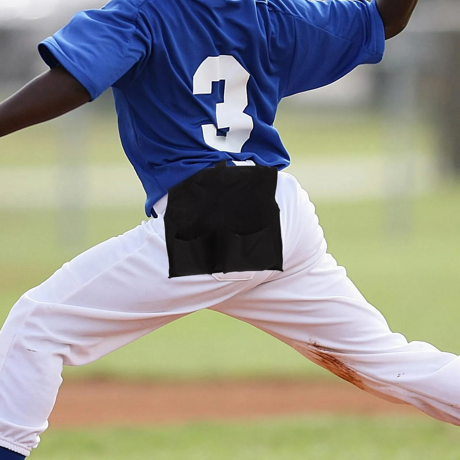 

Baseball Referee Ball Bag Large Capacity Oxford Waist Belt Storage Umpire Bag For Softball Portable Equipment Pouch