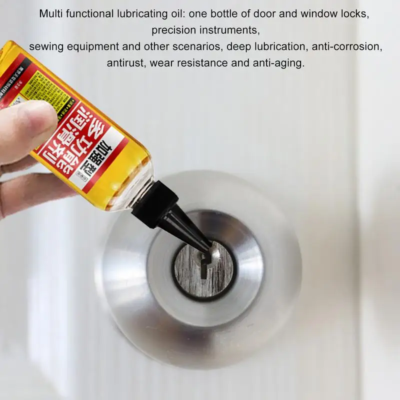 Sewing Machine Lubricant Oil Hinges And Lubricating Doors Locks Maintaining Oil Practical Lubricant Oil For Sliding Lock Hinges