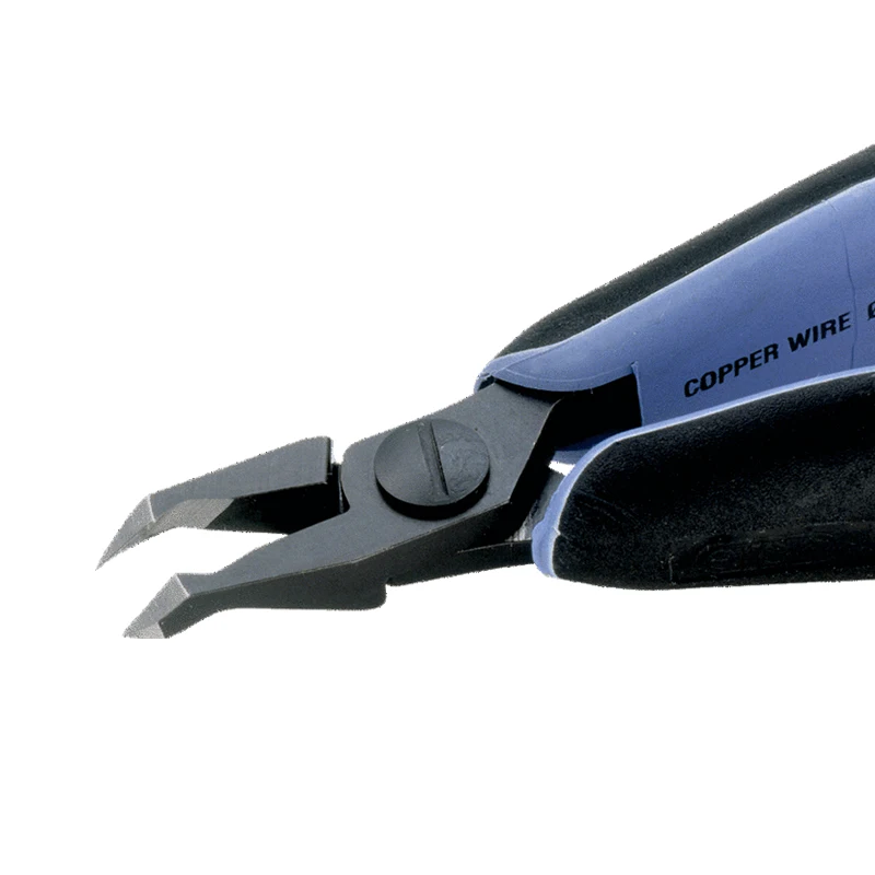 Lindstrom RX-8248 Long Precision 45° Oblique Cutters Tapered & Relieved Head for Tight Spaces for Electronics & Jewelry