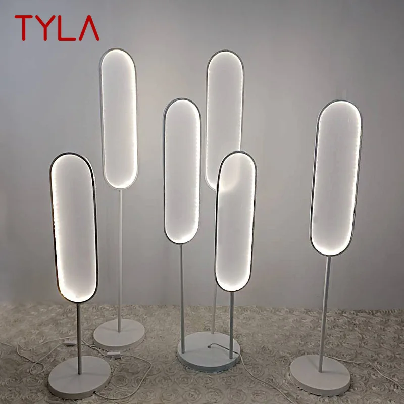 TYLA Modern LED White Elegant Lighting Stands for Wedding Walkway Decor Series Lights for Wedding Decorations