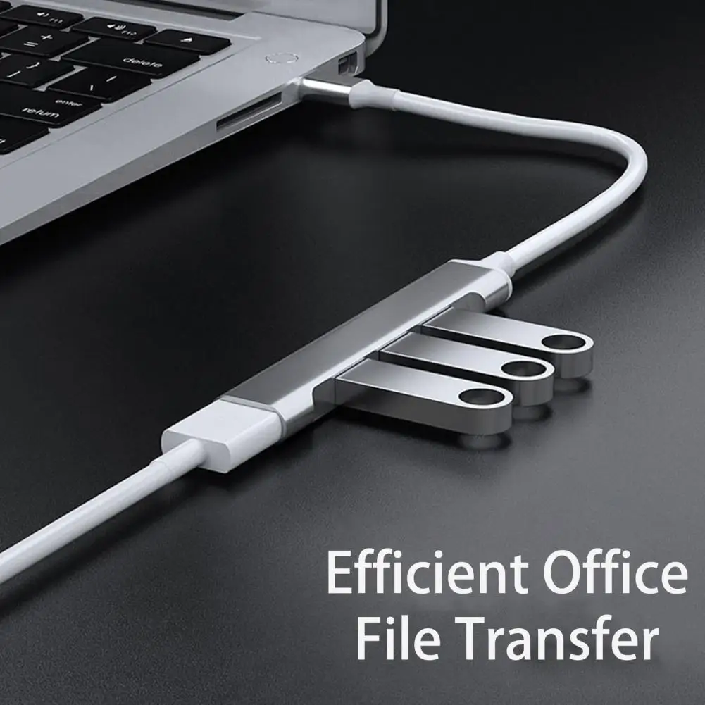 USB Docking Station Practical Computer USB Type-C 3.0 Splitter Hub Plug Play USB Extender Hub PC Accessories