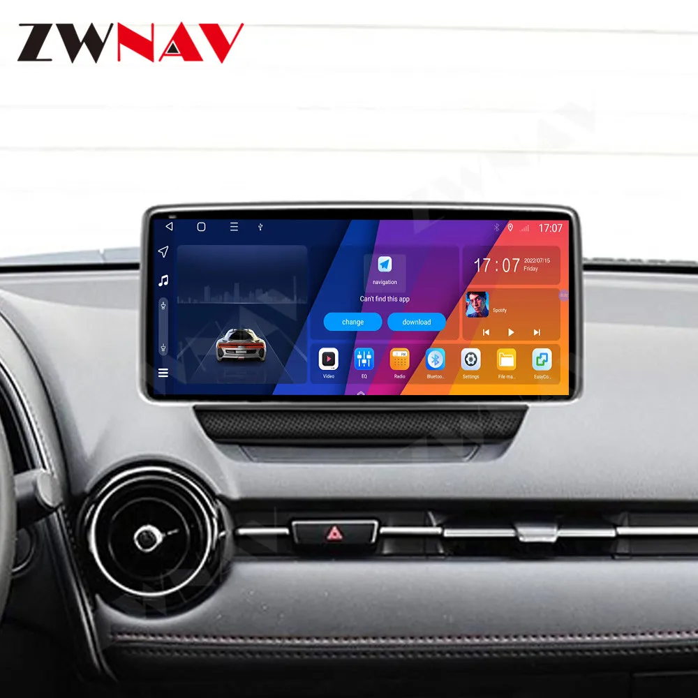 10.25 Inch Android 13 For Mazda 2 2016-2022 Car Radio Multimedia Video Player Navigation GPS 4G WIFI Carplay Recorder Head Unit