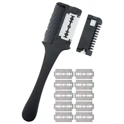 Pet Razor Comb 2-in-1 Cat & Dog Grooming Comb Pet Grooming Dog Comb Safe Long Lasting For Long-Haired Short-Haired Cat Puppy Dog